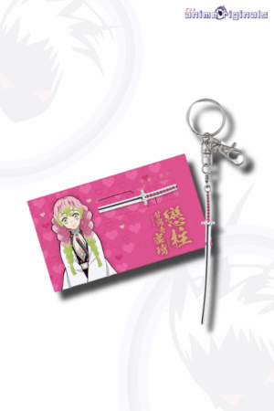Mitsuri Kanroji Love Hashira Nichirin Sword Keychain Demon Slayer