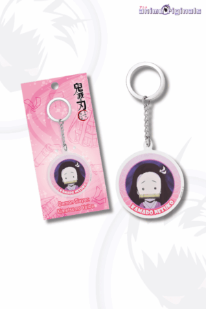 Demon Slayer Nezuko Kamado Round Keychain