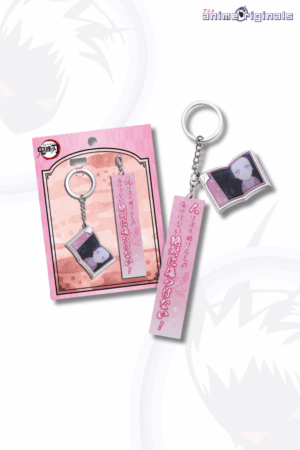 Nezuko Kamado with Dialogue Keychain Demon Slayer