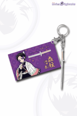 Shinobu Kocho Insect Hashira Nichirin Sword Keychain Demon Slayer