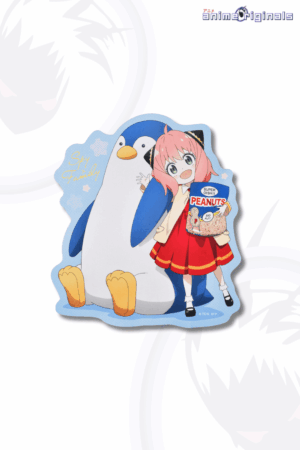 SPY×FAMILY Anya and Penguin Artwork Shaped Mouse Pad PU