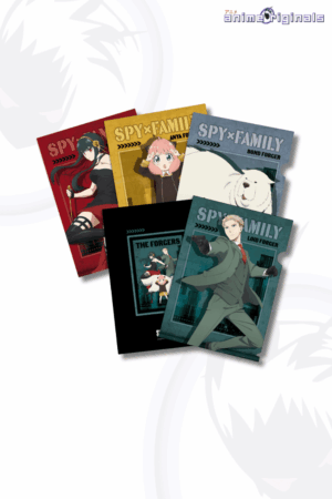 Clear File Characters (Set of 4) SPY X FAMILY