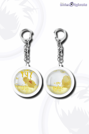SPY×FAMILY Floating Peanuts Keychain (Front & Back)