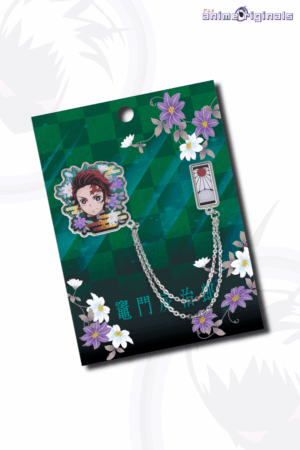 Tanjori Kamado Metal Tassels Badge Demon Slayer