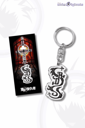 Tokyo Revengers Black Dragon Symbol Keychain