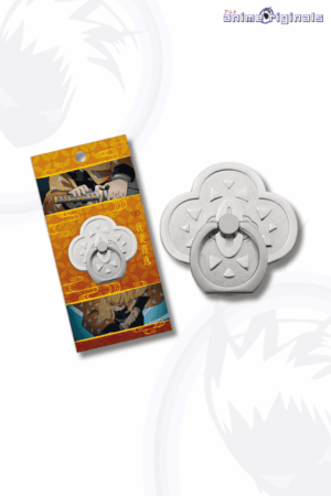 Demon Slayer Zenitsu Agatsuma Nichirin Hilt Guard Finger Grip Cell Phone, Ring Stand & Holder