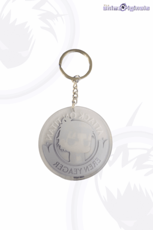 Attack on Titan Eren Yeager Chibi Keychain Back