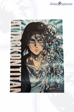 Attack on Titan Eren Yeager Paper Poster