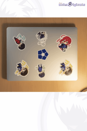 Bluelock Character Sticker_laptop