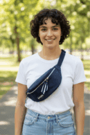 Blue Lock Crossbody Bag Real