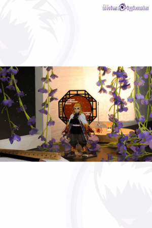 Kyojuro Rengoku Anime Figurine Acrylic Real