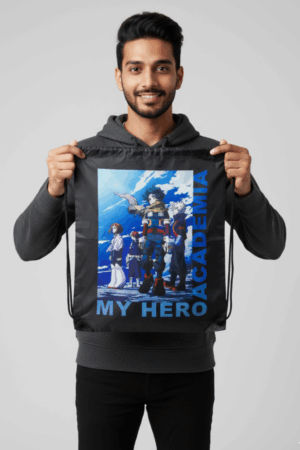 My Hero Academia Characters String Bag